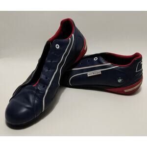 Puma Sportlifestyle BMW Motorsport Driving Shoes Navy Blue 304320 Mens Size 11